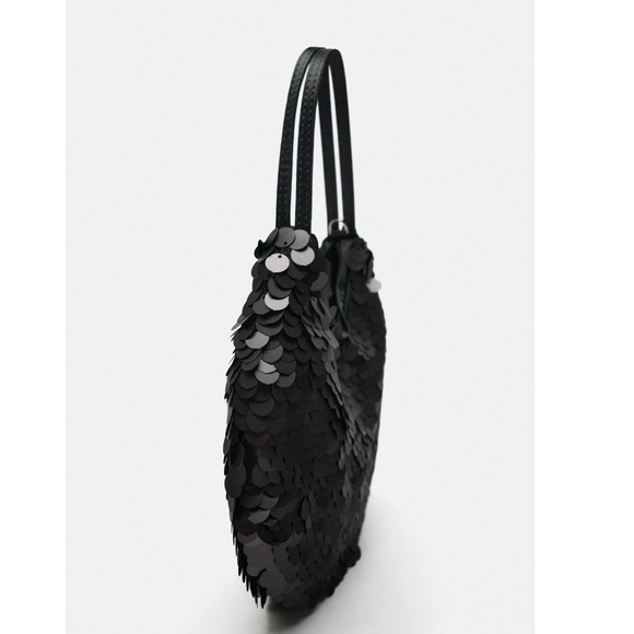 Zara sequin mini bucket bag - Picture 7 of 10